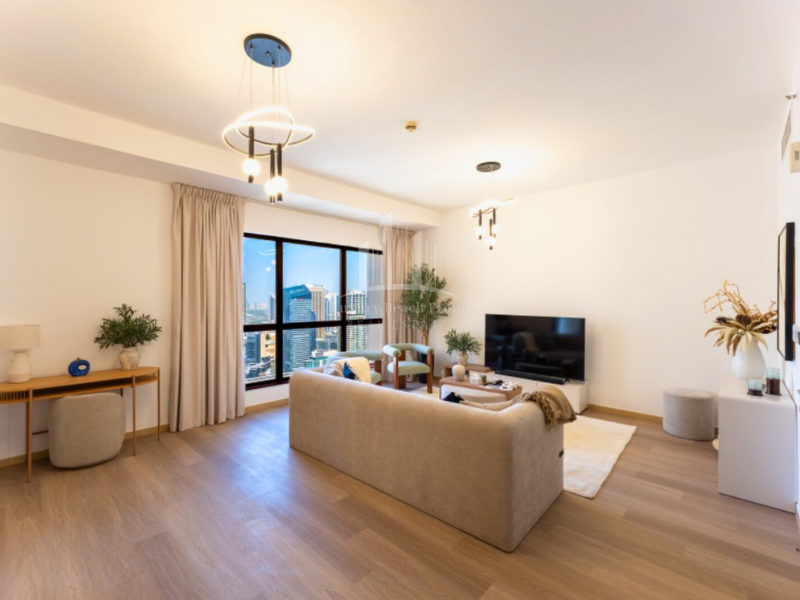 Fully furnished | Sea and Marina View | Vacant