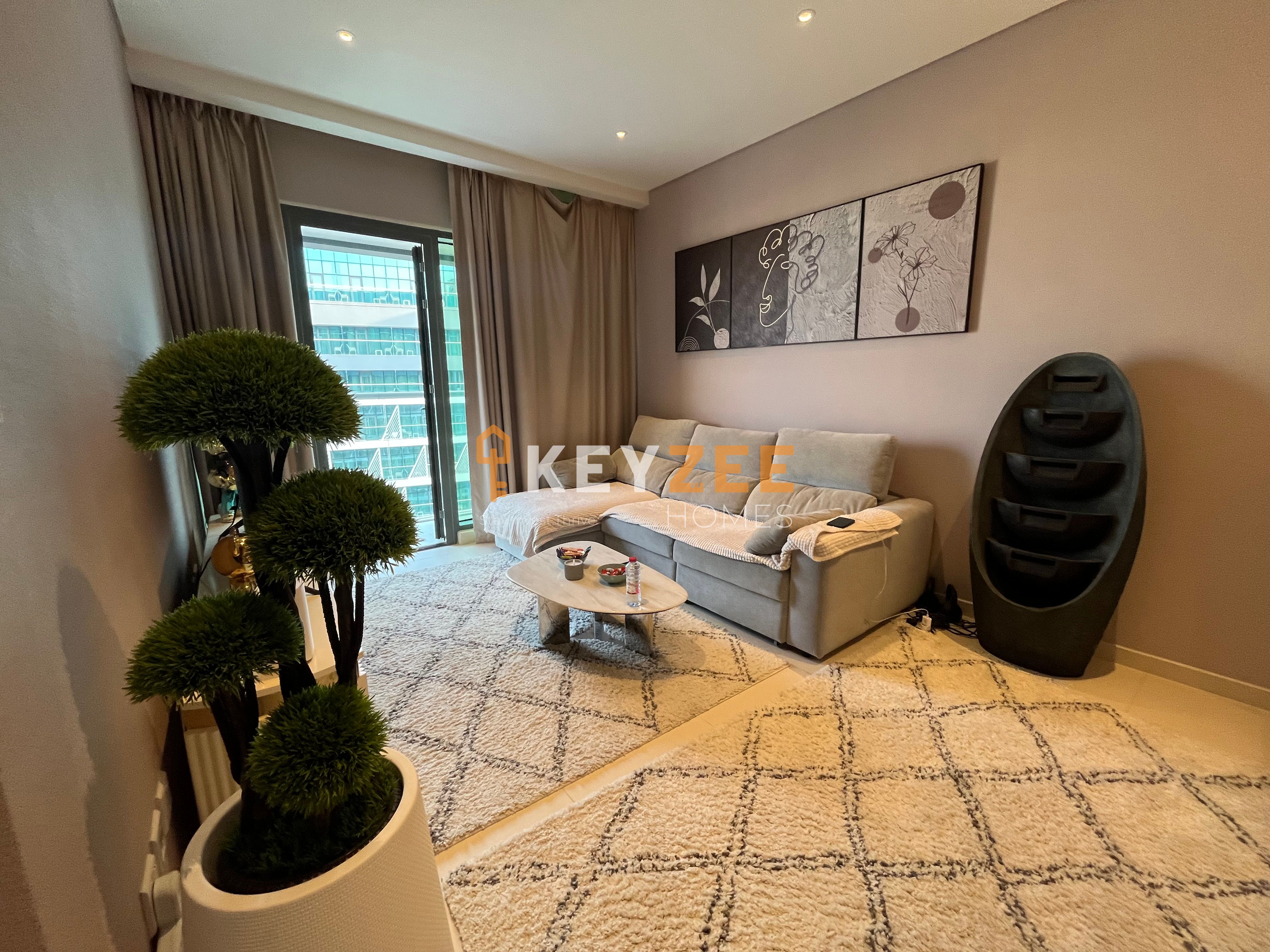 High Floor | Marina Skyline & Bluewaters View | Furnished 1BR