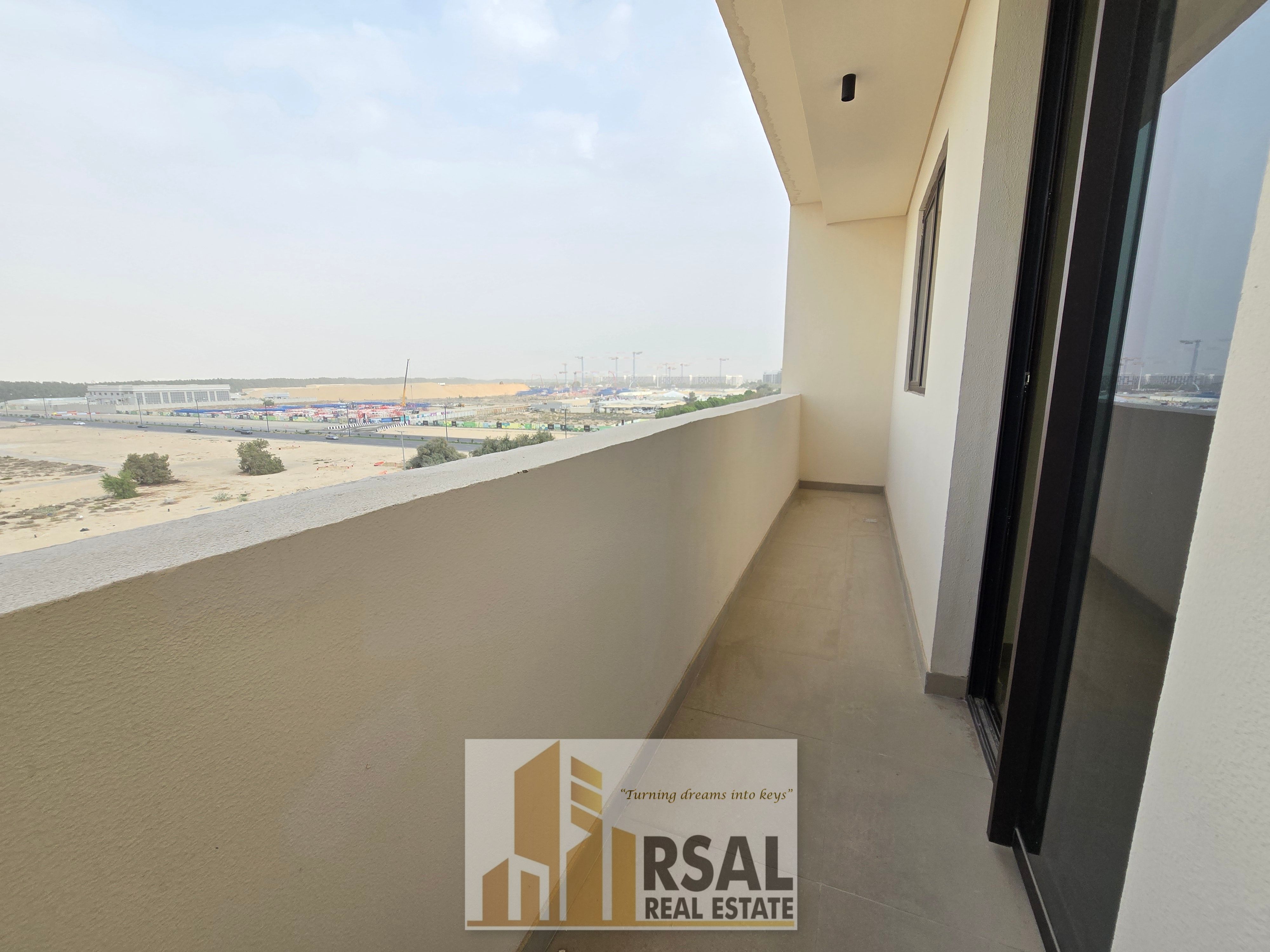 Brand New Spacious 1-BHK with Balcony Open View Wardrobes 2 Bathrooms Ready To Move Near Dubai