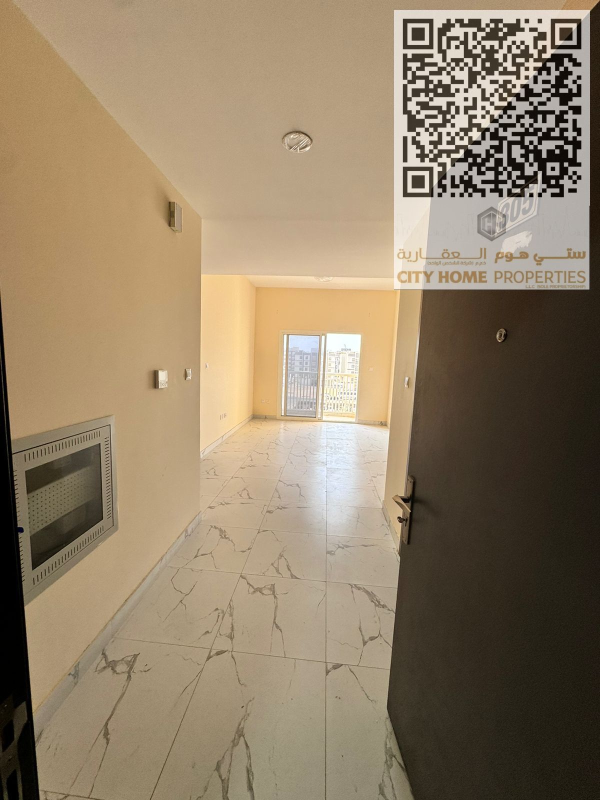A large and spacious 2 Bedroom + Hall apartment is available for annual family rent in Al Jurf 3, Ajman, offered at one of the lowest prices in Ajman.