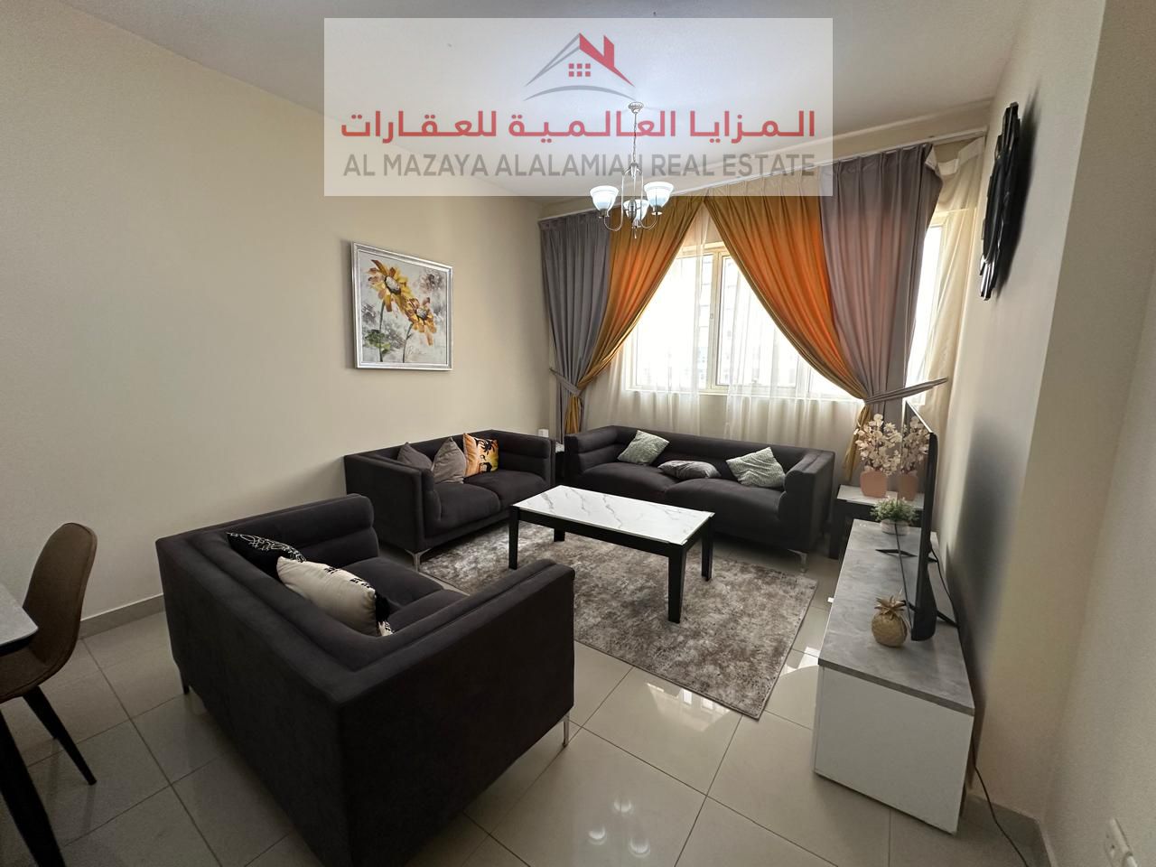 Fully Furnished 1 BR Apartment: Steps to Hypermarket, Beach & Public Transport