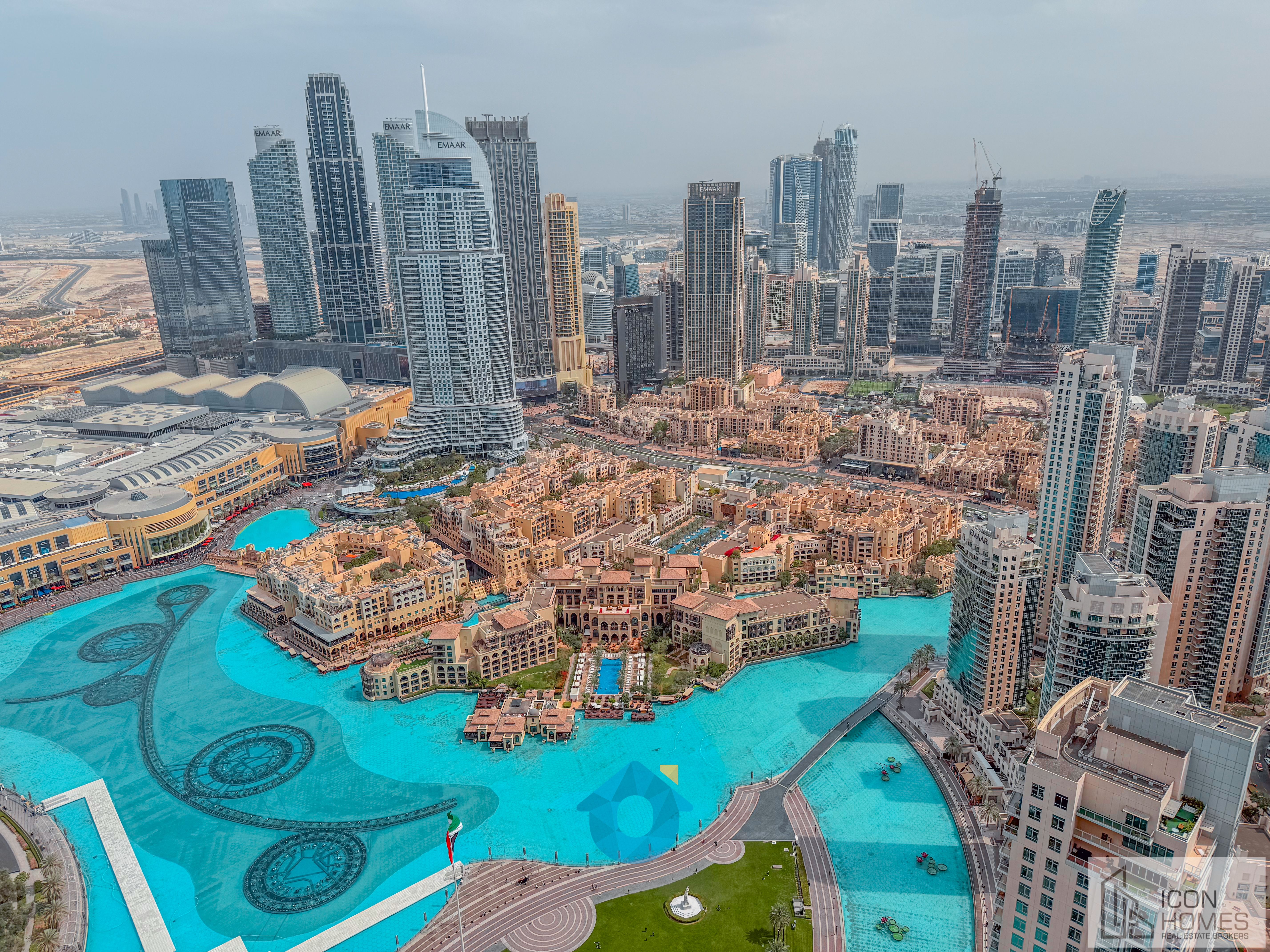 Fully Furnished I Burj Khalifa View | 12 Cheques | High Floor I Including Utility Bills