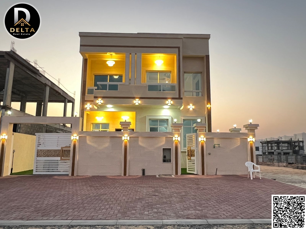 Modern villa in Al-Haliou (directly next to Azha project), two floors, registration fees included