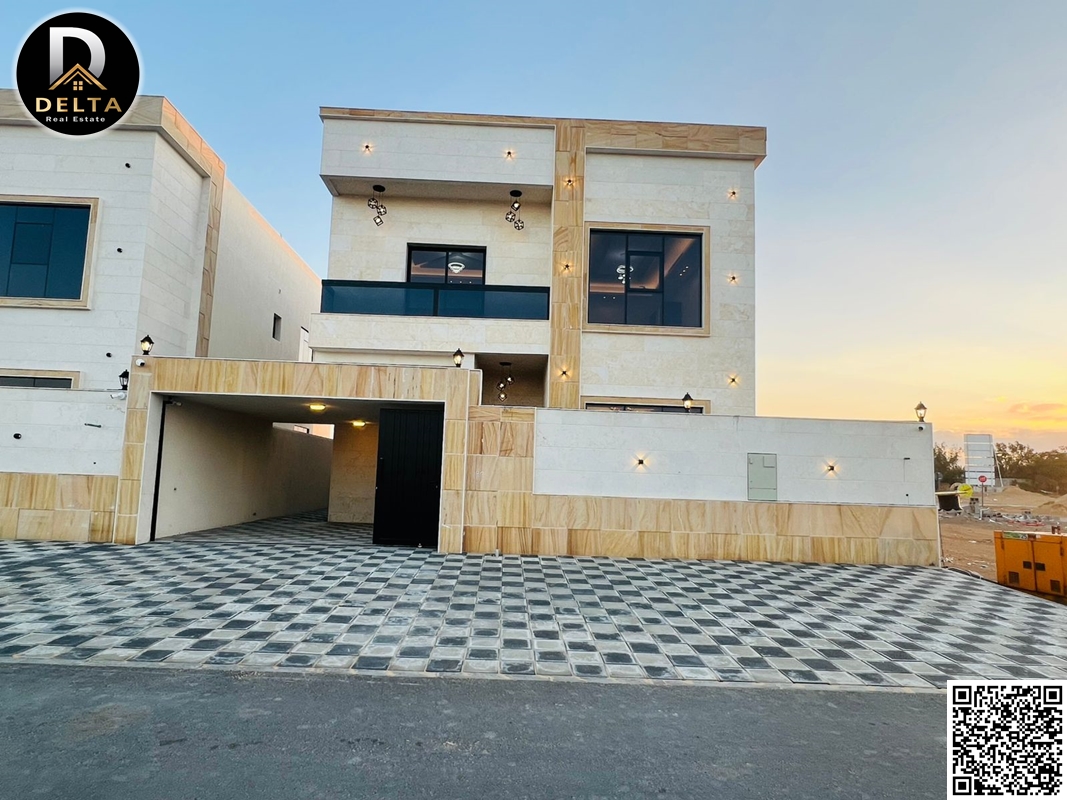 Modern villa in Al-Haliou (directly next to Azha project), two floors, registration fees included
