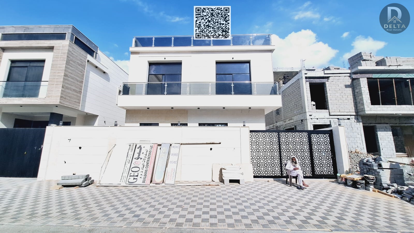Own your dream villa in the prestigious Al Yasmin area of Ajman. It features five rooms and floors, including a ground floor, first floor, and a roo