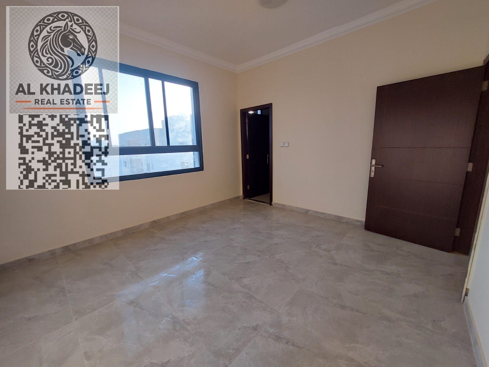 Two-bedroom master bedroom apartment with living room for annual rent – Al Jurf 3, in a very vibrant location
