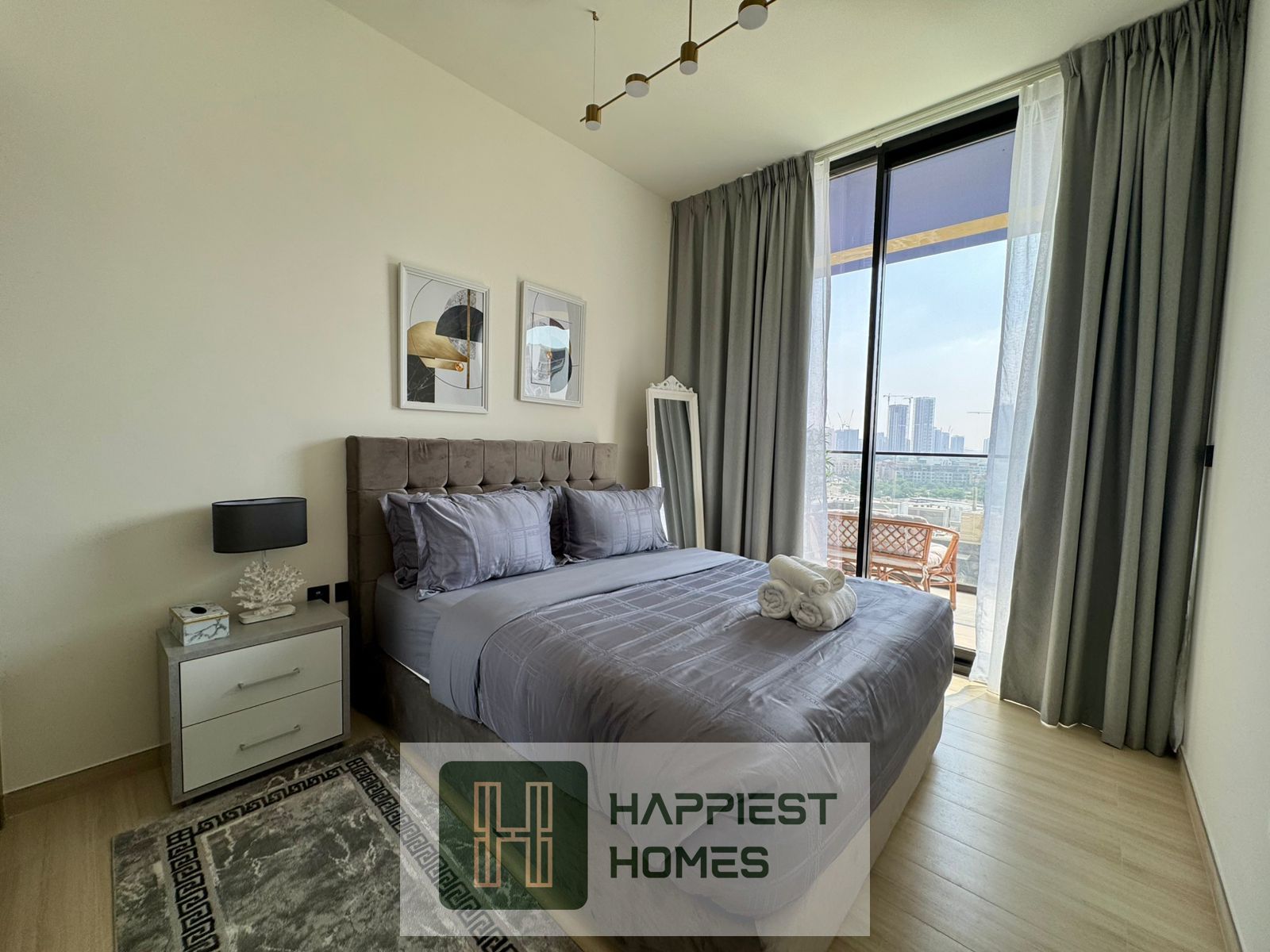 Spacious 1BHK | Fully Furnished | Pool View | Binghatti Corner