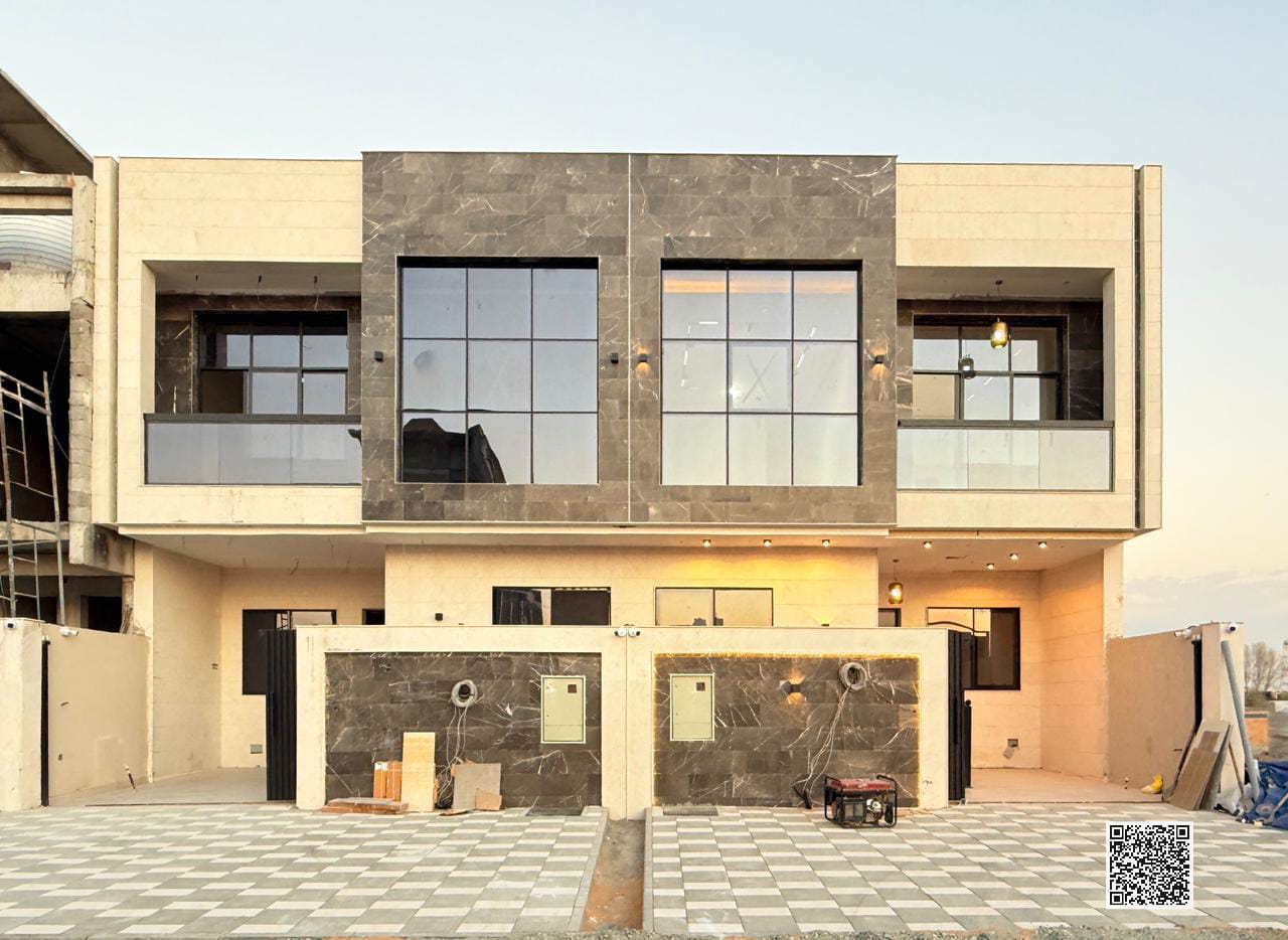 Luxury villa for sale in a prime location, consisting of five spacious master bedrooms designed to provide maximum privacy and comfort.
