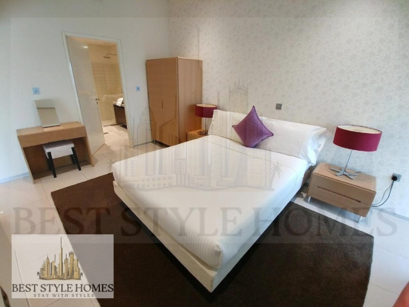 YEARLY STAY, 12 CHEQUES PAYMENTS, STUDIO WITH KITCHEN, Fully Furnished Hotel Apartment