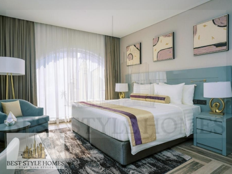 3 MONTHS STAY, Monthly Payments, One Bedroom Hall, Fully Furnished Hotel Apartment,