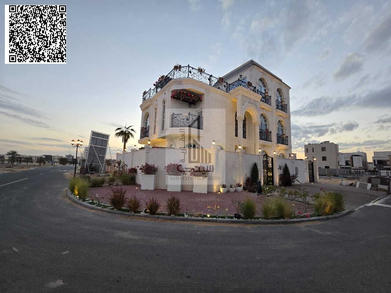Villa for sale *Ajman * Consisting of: * *5 master bedrooms* * Majlis