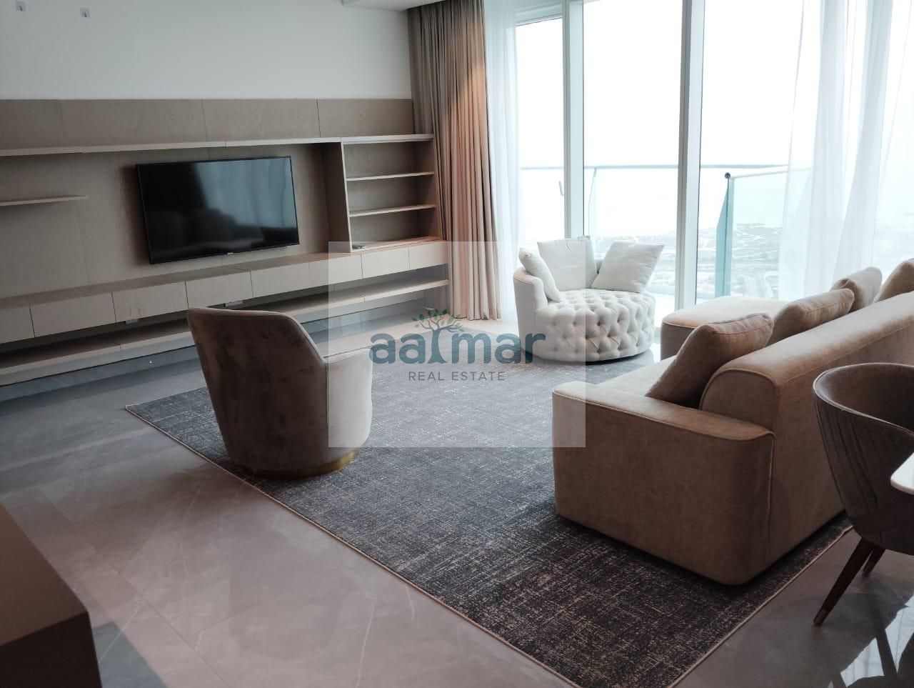 Top Floor 3BR Penthouse | Panoramic Sea Views | Fully Furnished
