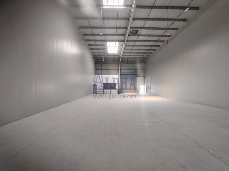 Brand new Warehouses | 400 sqm | 80 Kw| Al Hamra freezone