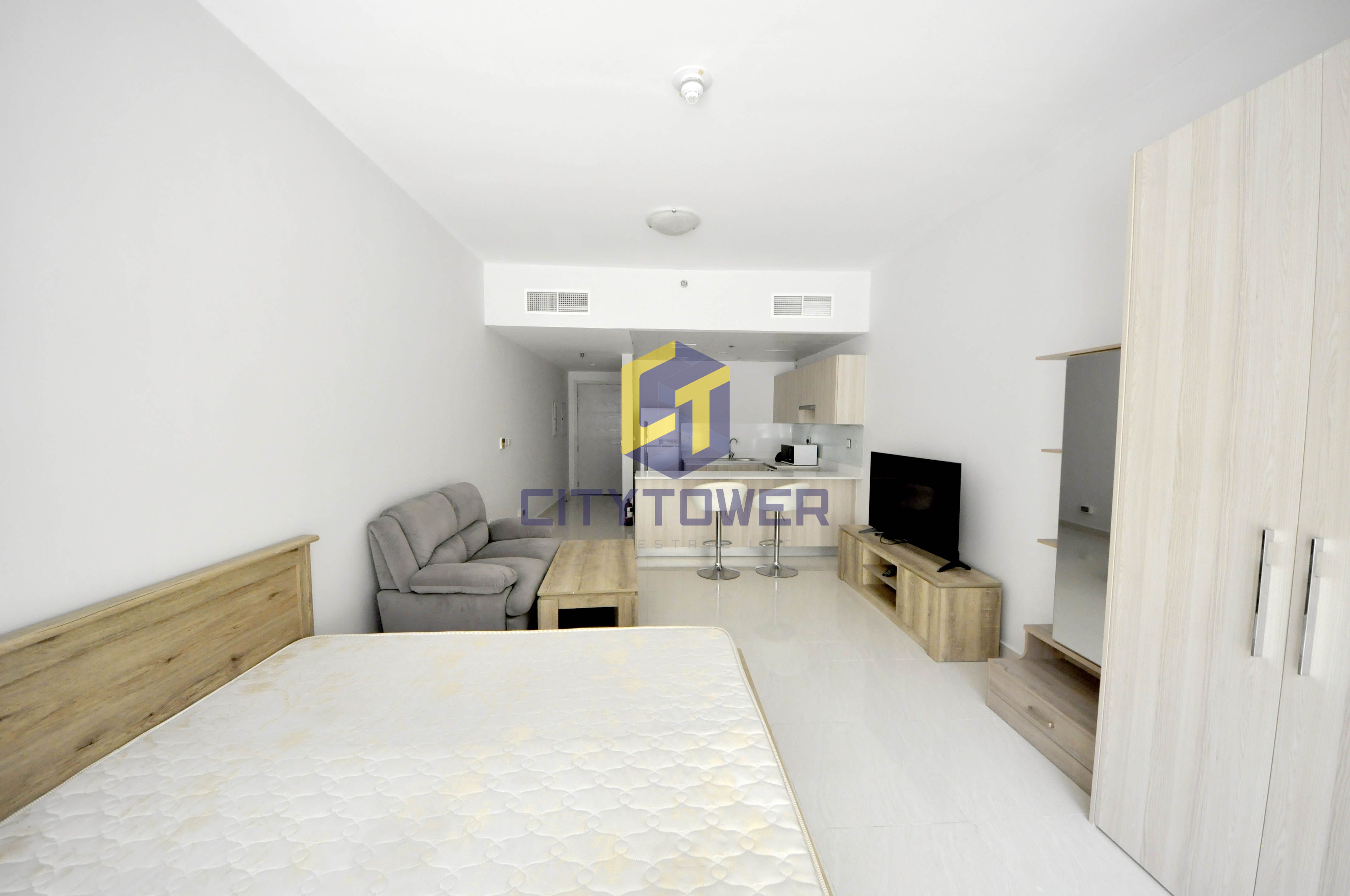 Unfurnished Studio with Big Balcony I Modern Living District 12