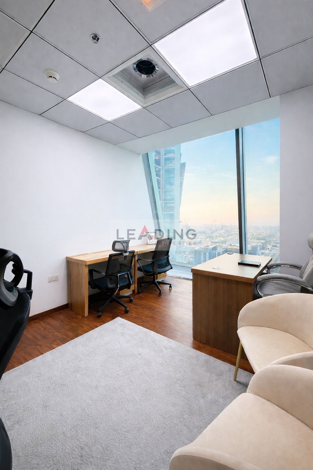 Premium Furnished Office | High Floor | Panoramic City View