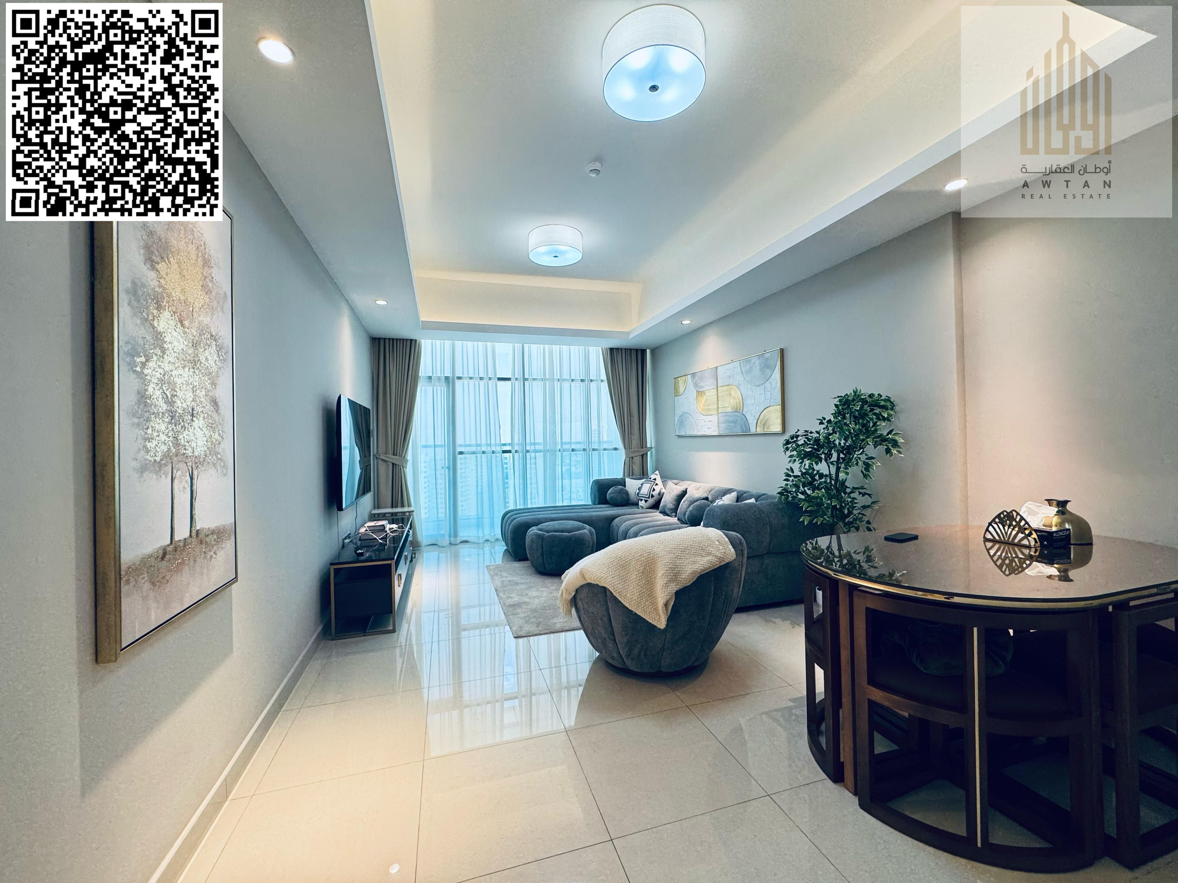 Luxury furnished 1BHK | Open view | including all bills | pool ,gym ,Garden