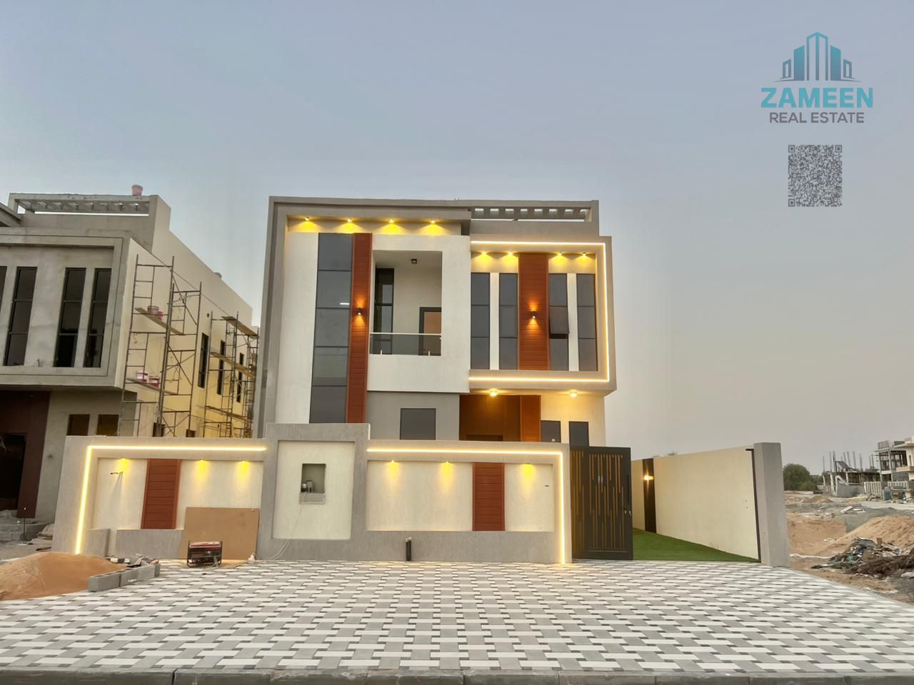 Luxury Villa for Sale in Al Zahia (Ajman) - Price Includes and Negotiable A golden opportunity awaits you in Al Zahia. This villa boasts a modern