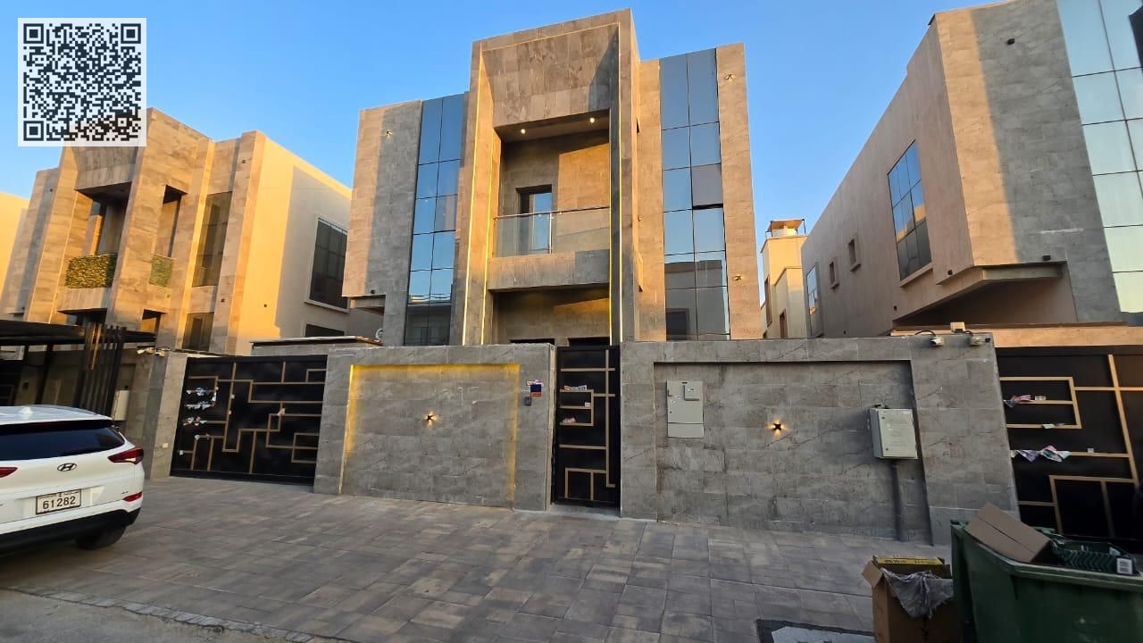 Fully furnished six master bedroom villa is available for rent in al yasmeen ajman
