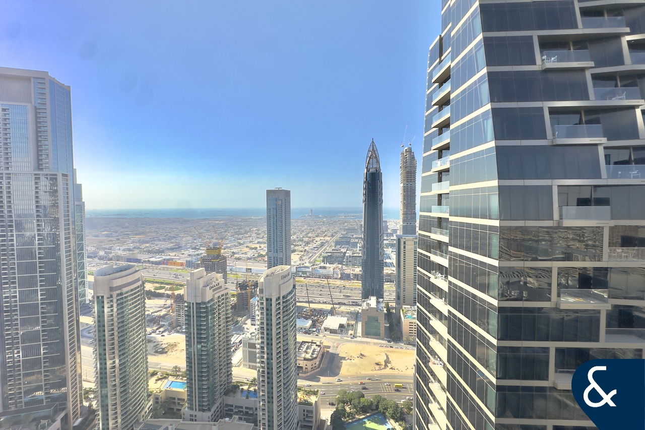 Sea View | 2 Balconies | High Floor | 2 Beds