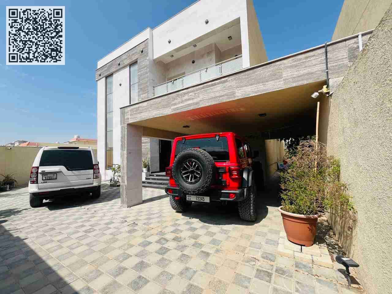 5 bedroom Hall majlis Maid room Fully furnished Rawda 2 170k demand Direct Corner 5000 sqft