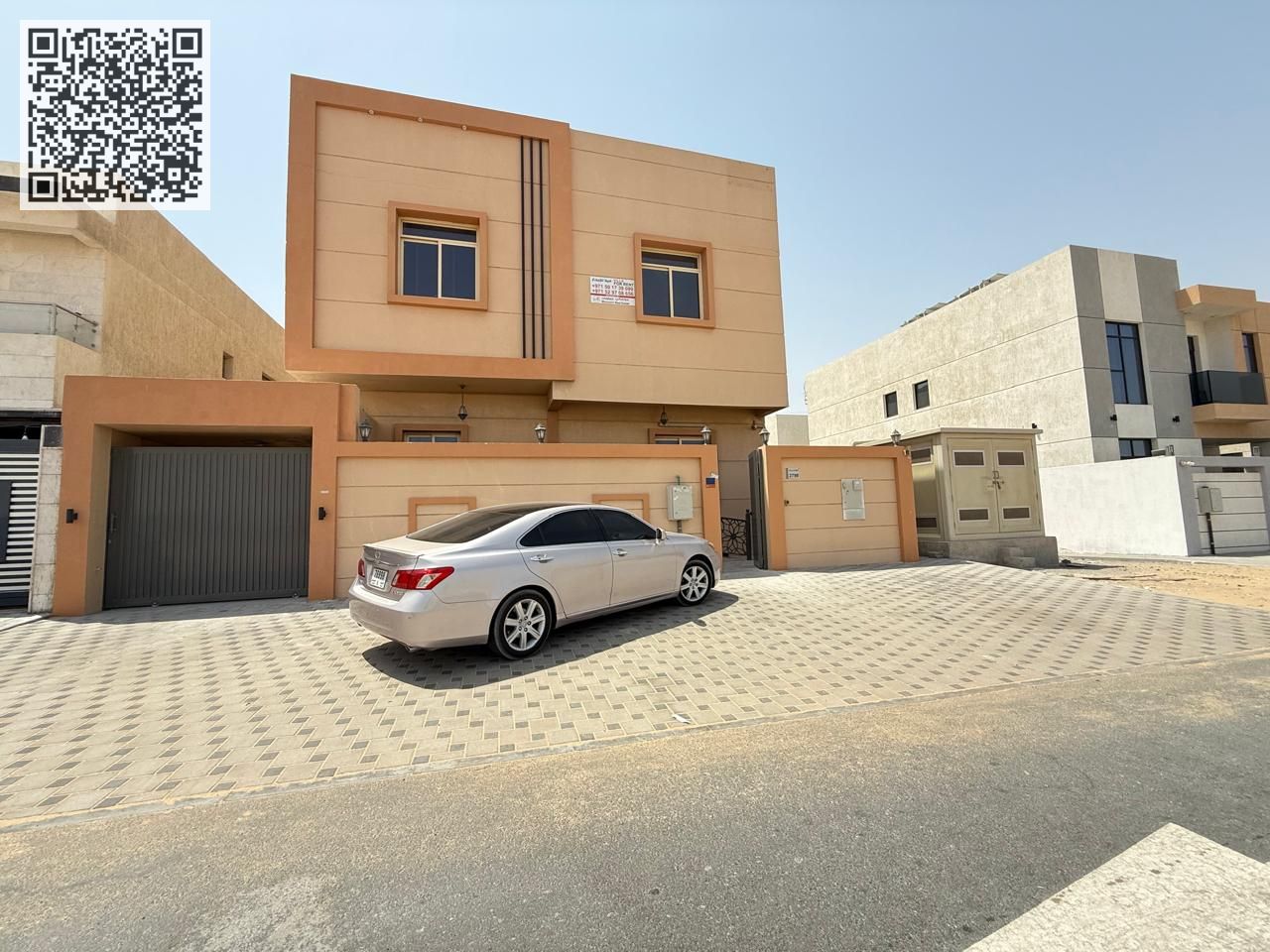 BRAND NEW EIGHT MASTER BEDROOM VILLA ARE AVAILABLE FOR RENT IN AL YASMEEN AJMAN
