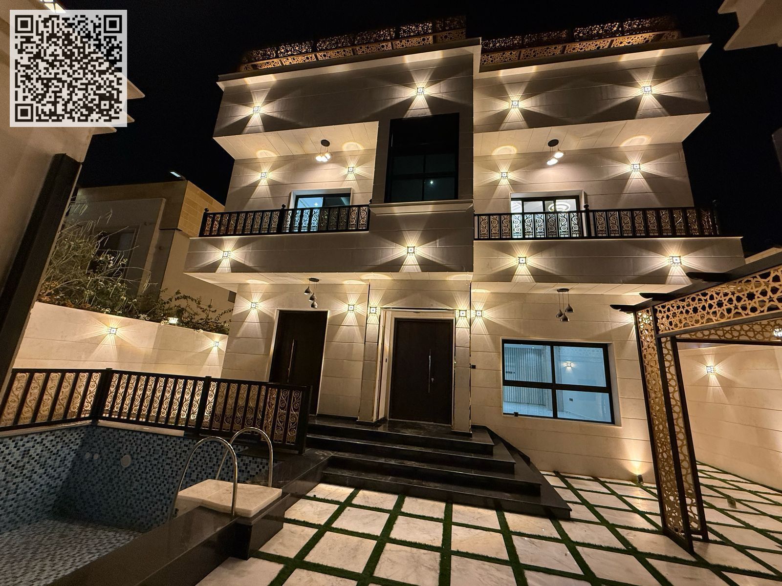 BRAND NEW FIVE MASTER BEDROOM VILLA ARE AVAILABLE FOR SALE IN AL MOWAIHAT 1 AJMAN