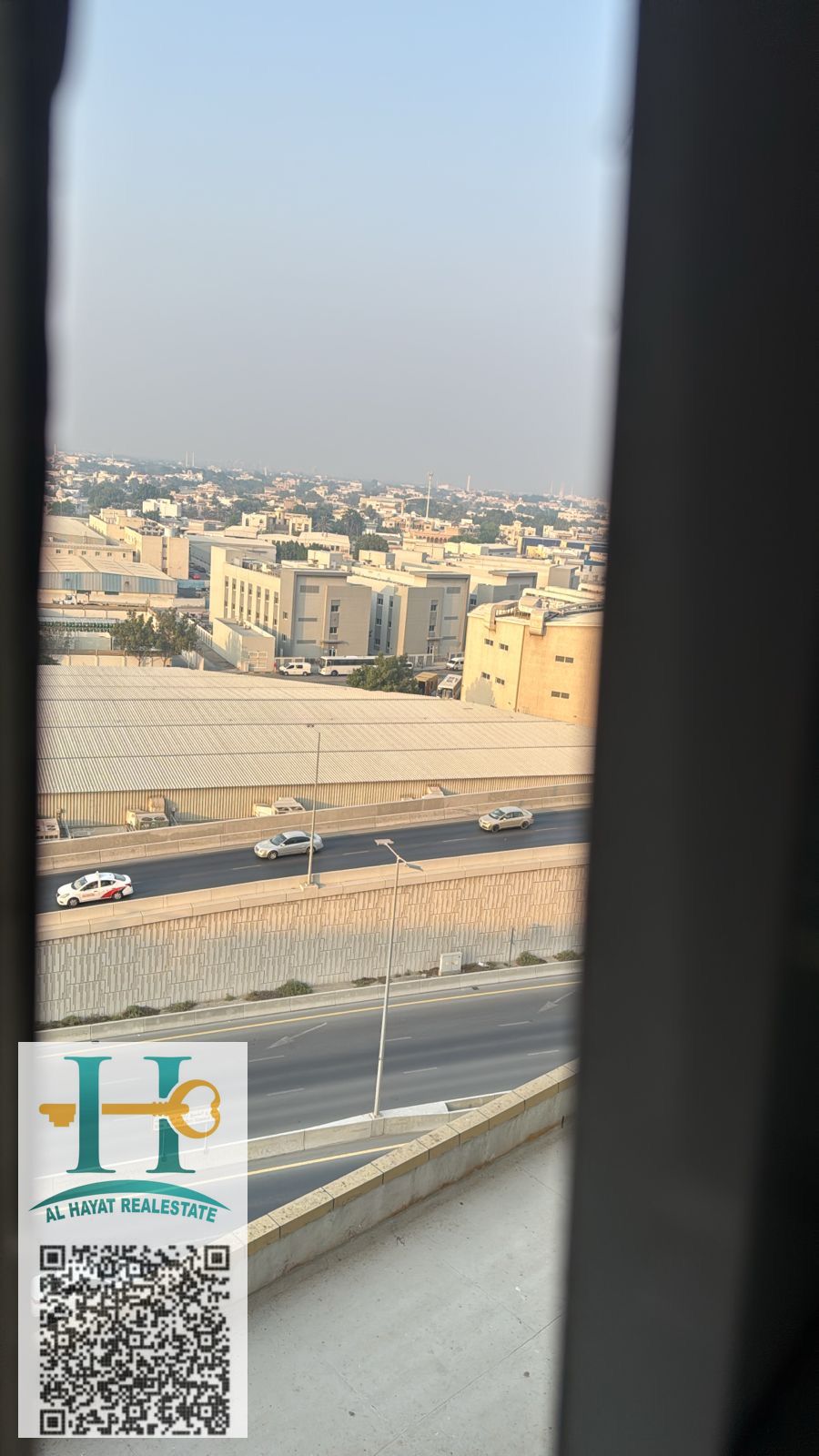 In Al RAshdia Ajman one bed the pearl towers overlooking the Main Street with parking available comprehensive maintenance has been carried out including modern split air conditioning units