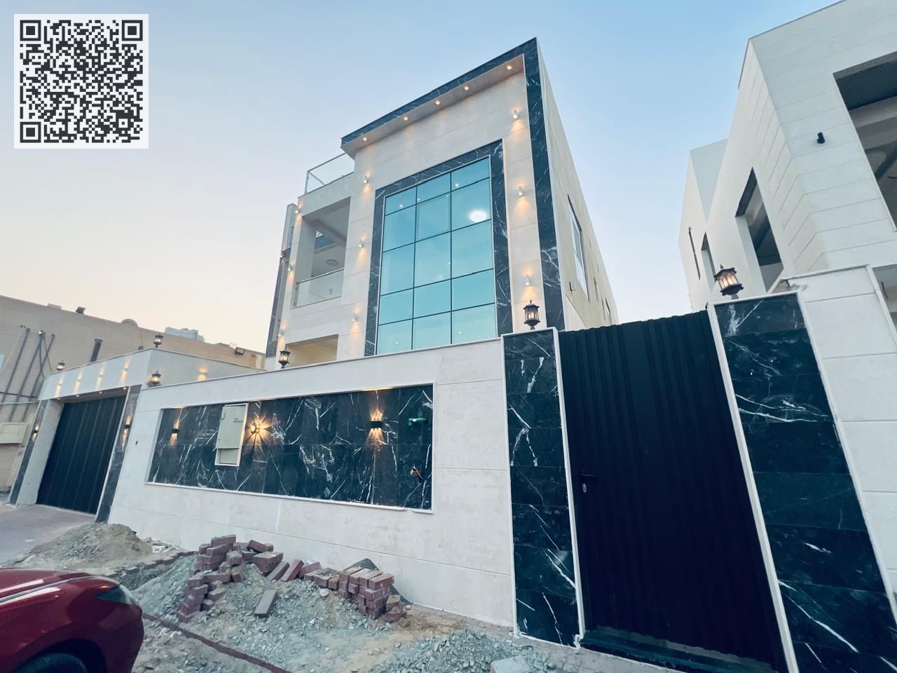 luxury villa five master bedroom for sale in mowaihat 1 area ajman direct with owner,