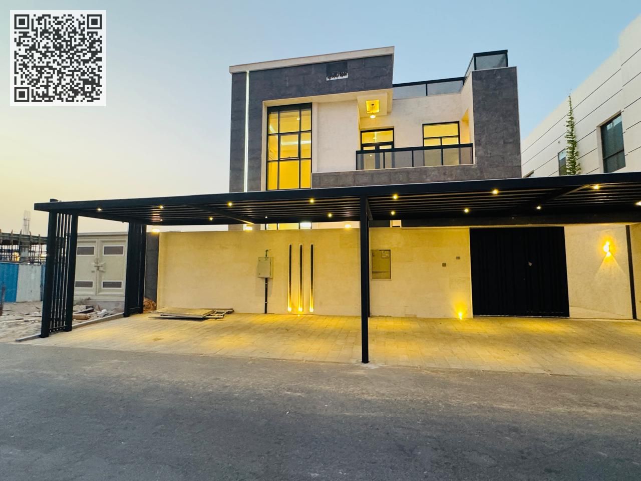 BRAND NEW FIVE LUXURY MASTER BEDROOM VILLA IS AVAILABLE FOR RENT IN AL YASMEEN, AJMAN.