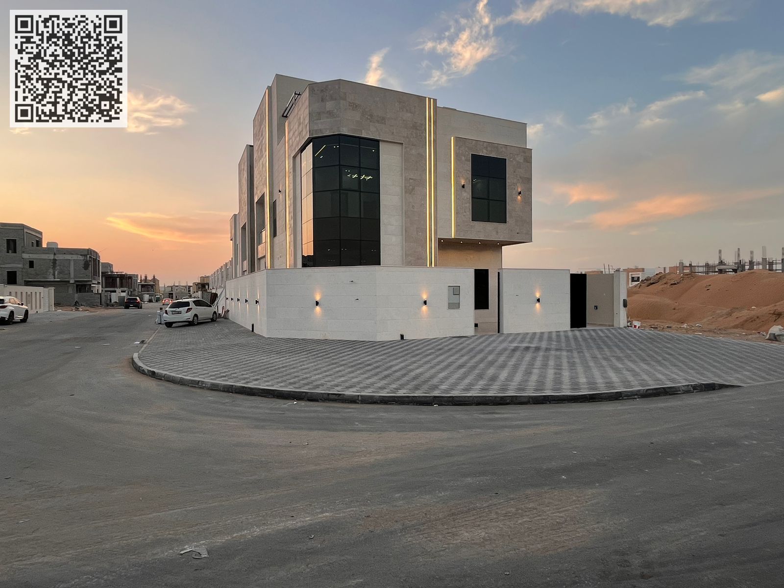 6 Bedroom Corner Indepedent Villa Available For Rent Ajman Al Zahya.