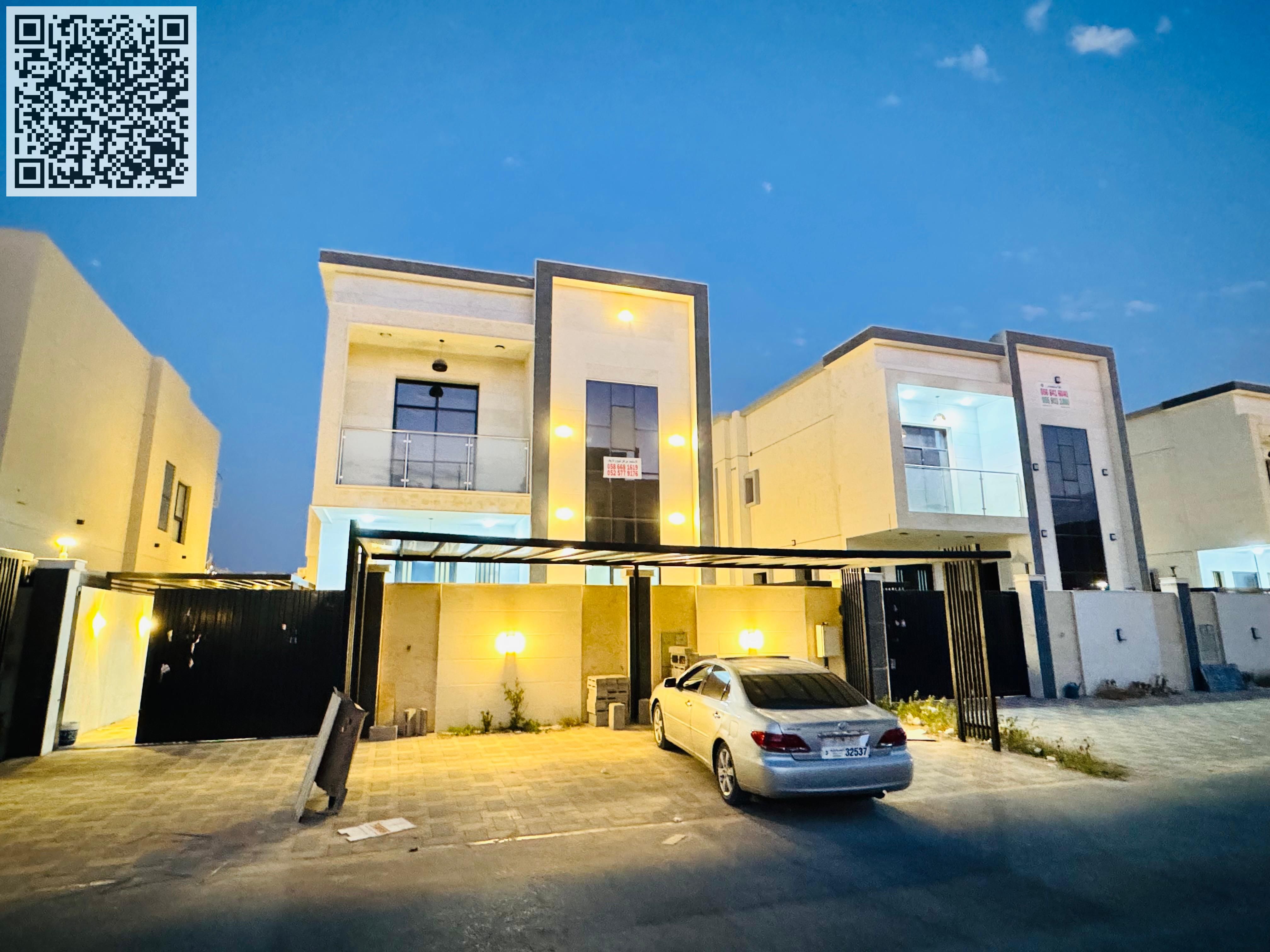 Brand new five master bedroom villa is available for rent in al yasmeen ajman
