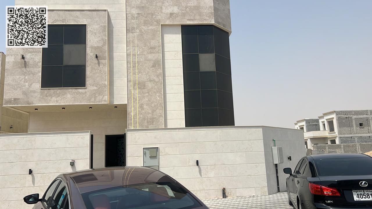 Brand new corner six master bedroom villa is available for rent in al zayha ajman