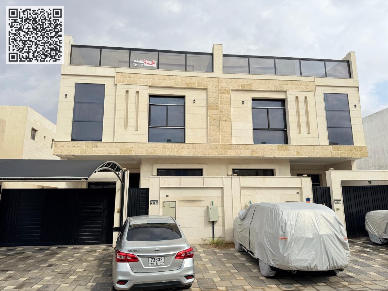 Brand new five master bedroom villa is available for rent in al zayha ajman