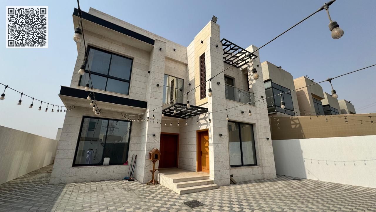 Fully furnished classic five master bedroom villa is available for rent in al yasmeen ajman