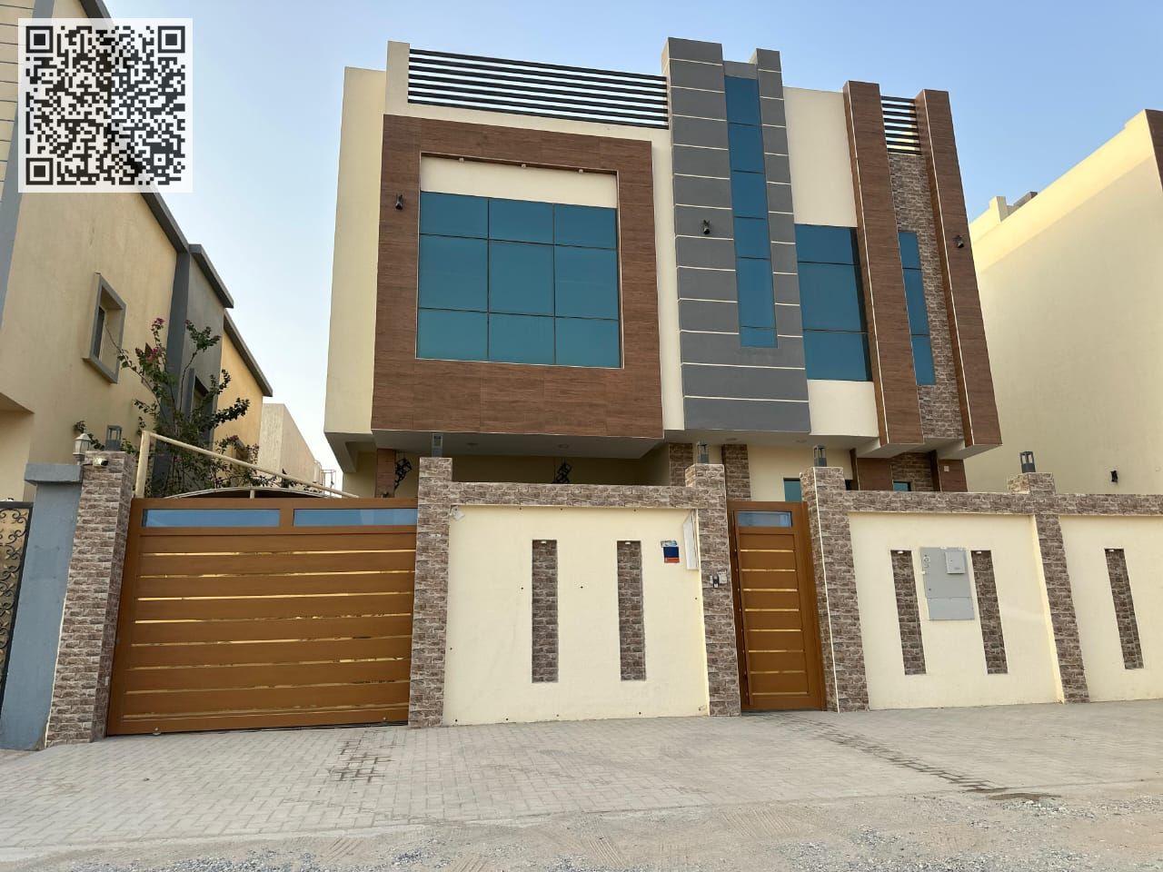 Fully furnished six master bedroom villa is available for rent in al helio ajman