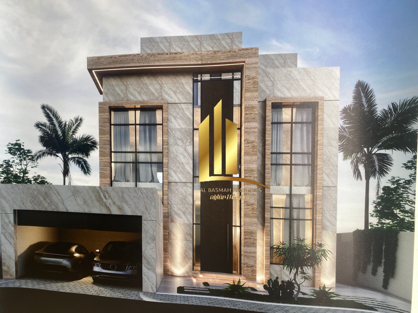 Luxury three-story villa For Sale Tilal City Sharjah