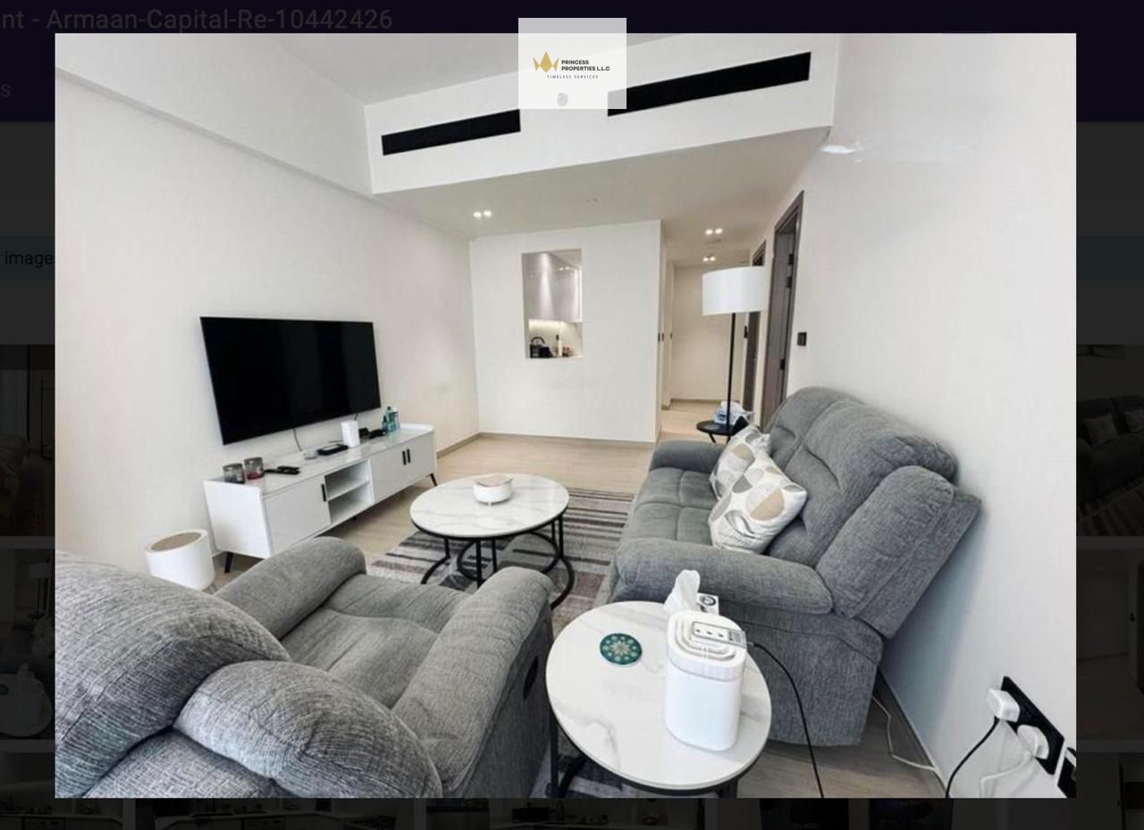 Elegant High-Floor 1BR Apartment | Binghatti Crest, Al Barsha South
