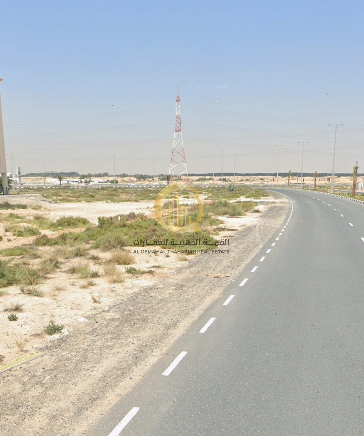 Tilal City for sale: Land in a prime location with freehold ownership for all nationalities, corner plot on a street and alley, near Tilal Mall, the p