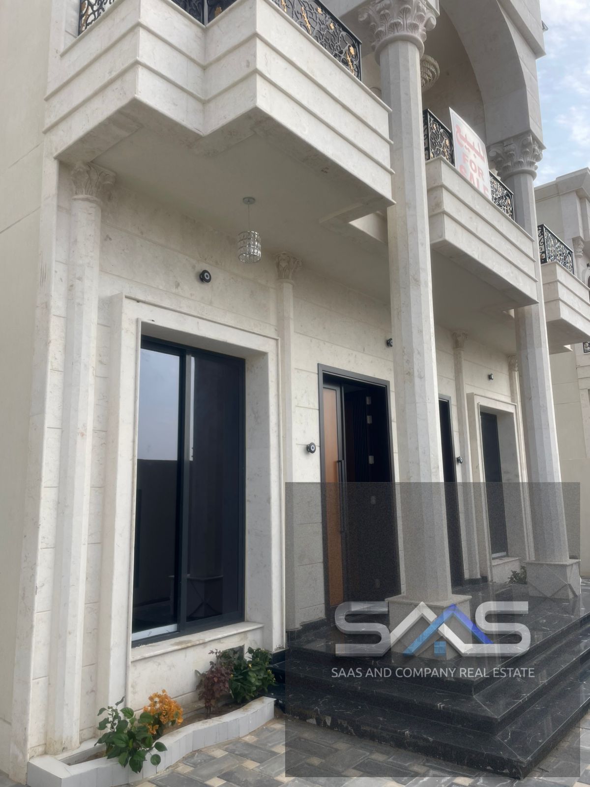 The villa of my life in the Emirate of Ajman consists of 5 bedrooms and a maid's room
