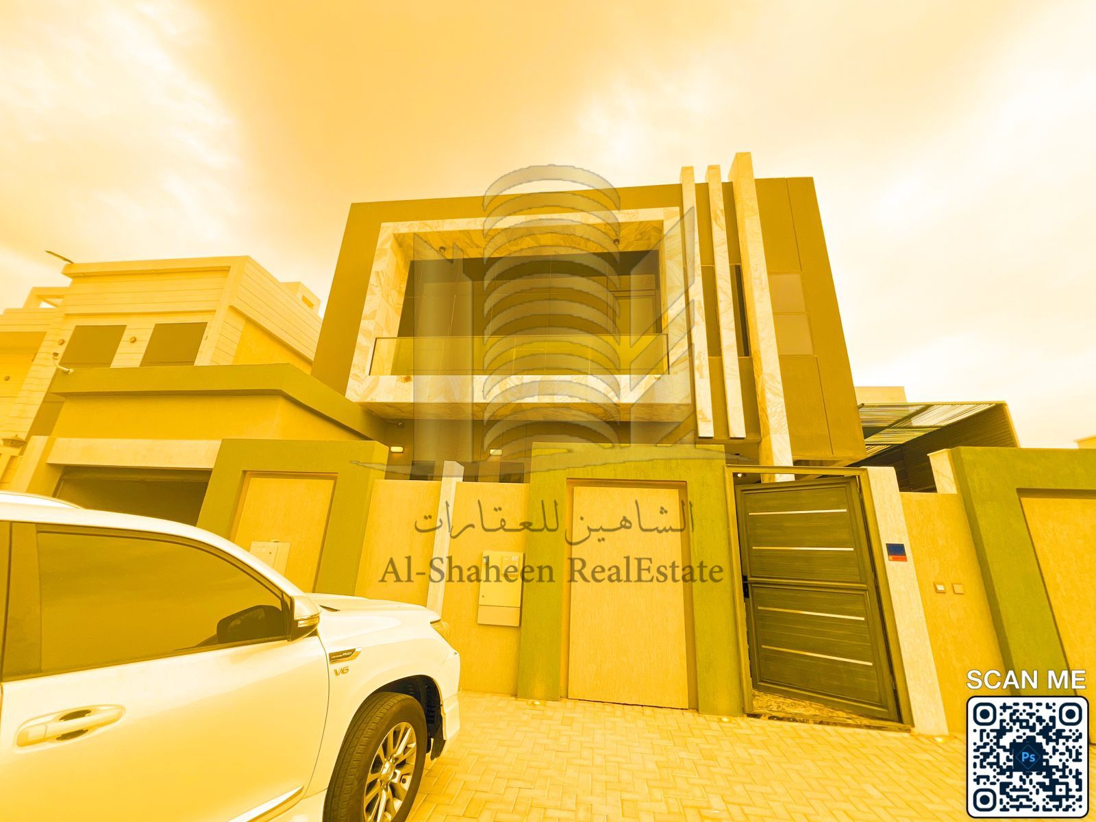 Villa with Swimming Pool For Sale in Ajman Al Aaliyah Area Area: 4500 sq ft Personalized Finishing (Super Lux) Ground Floor: Outdoor Seating Area + Swimming Pool Large Living Room + Majlis + Dining Room Indoor American Kitchen + Outdoor Kitchen Maid