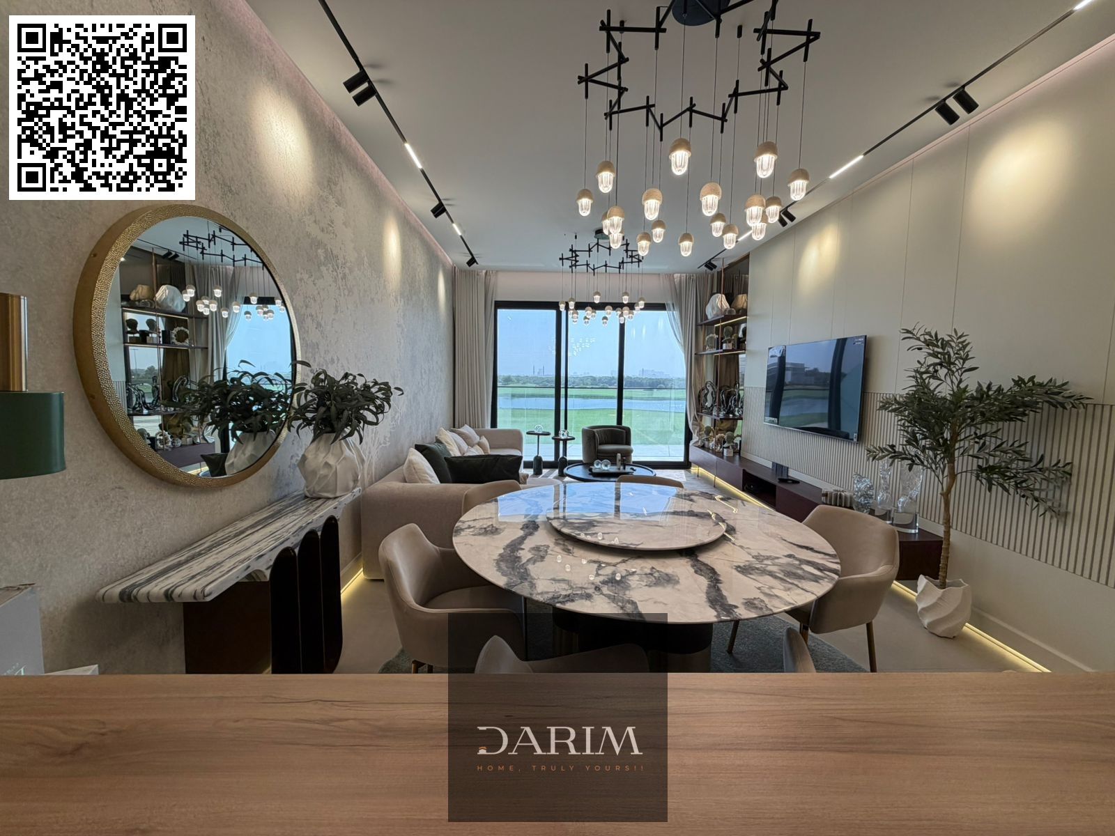 Fully Furnished 2 Bedroom Apartment for Rent in Al Zorah | Luxury Golf Course View