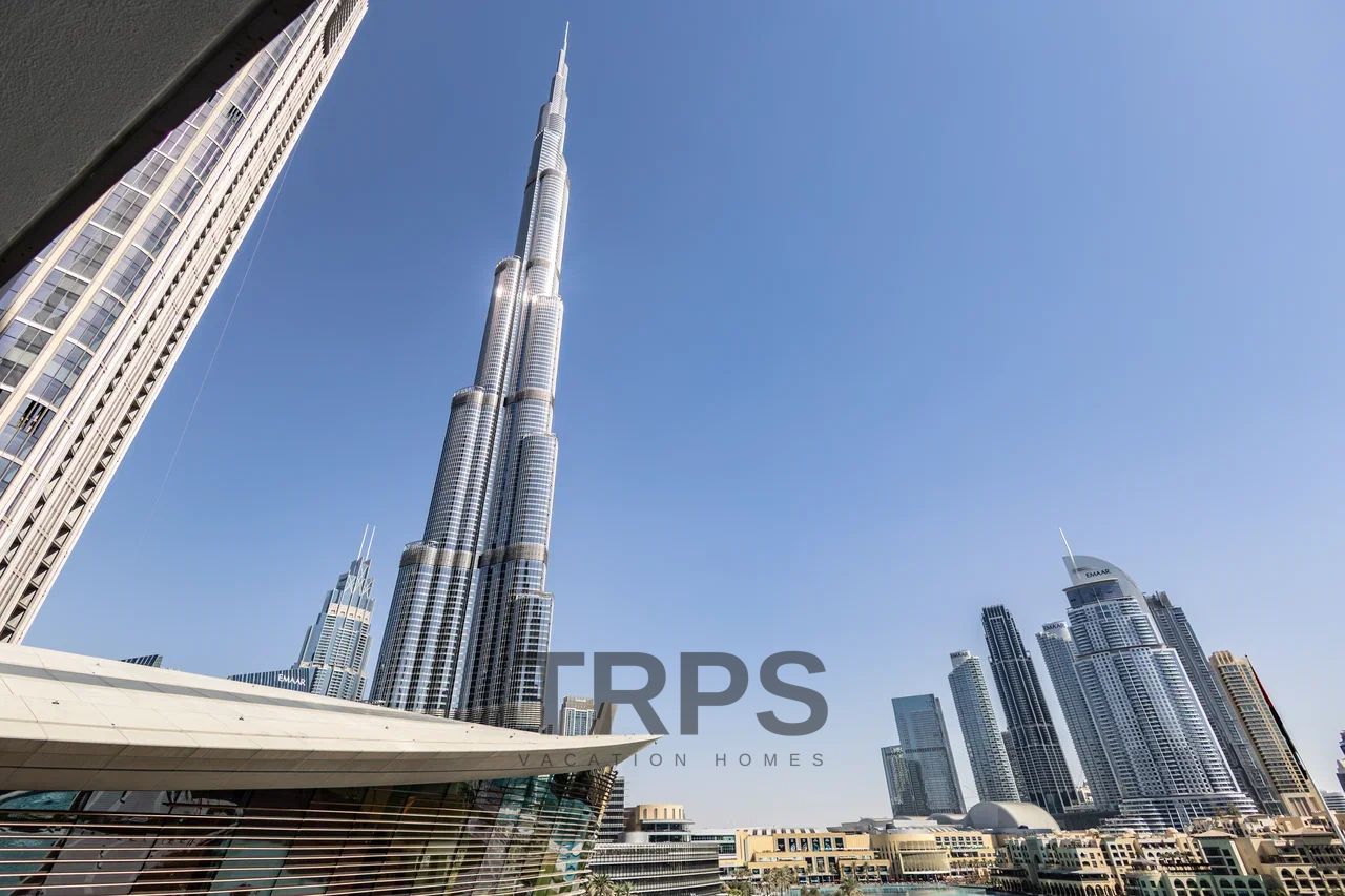 Burj Khalifa and Fountain View | Luxury Furnished!