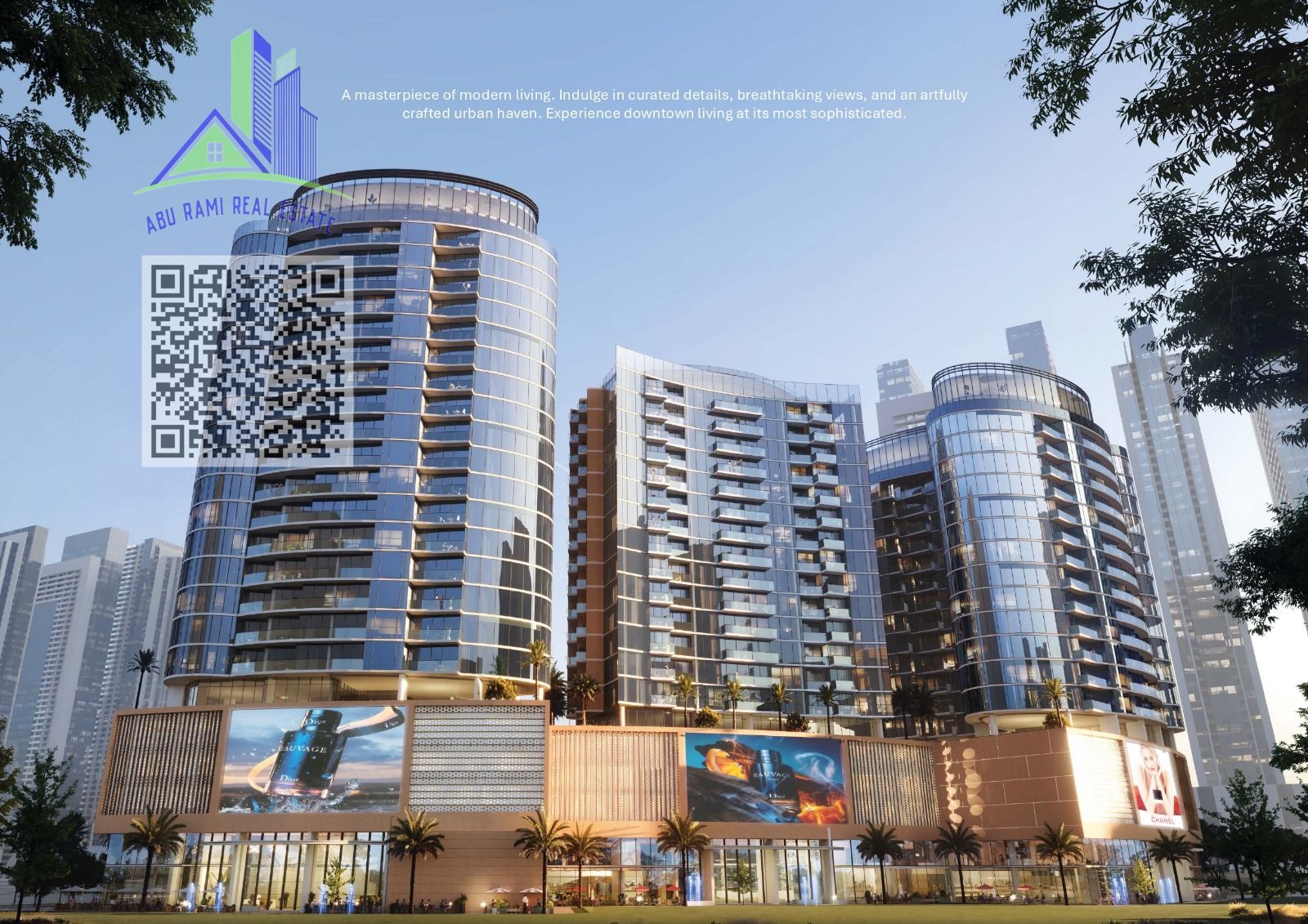 Own fully furnished 1bedroom / in Downtown Ajman / 20% DP