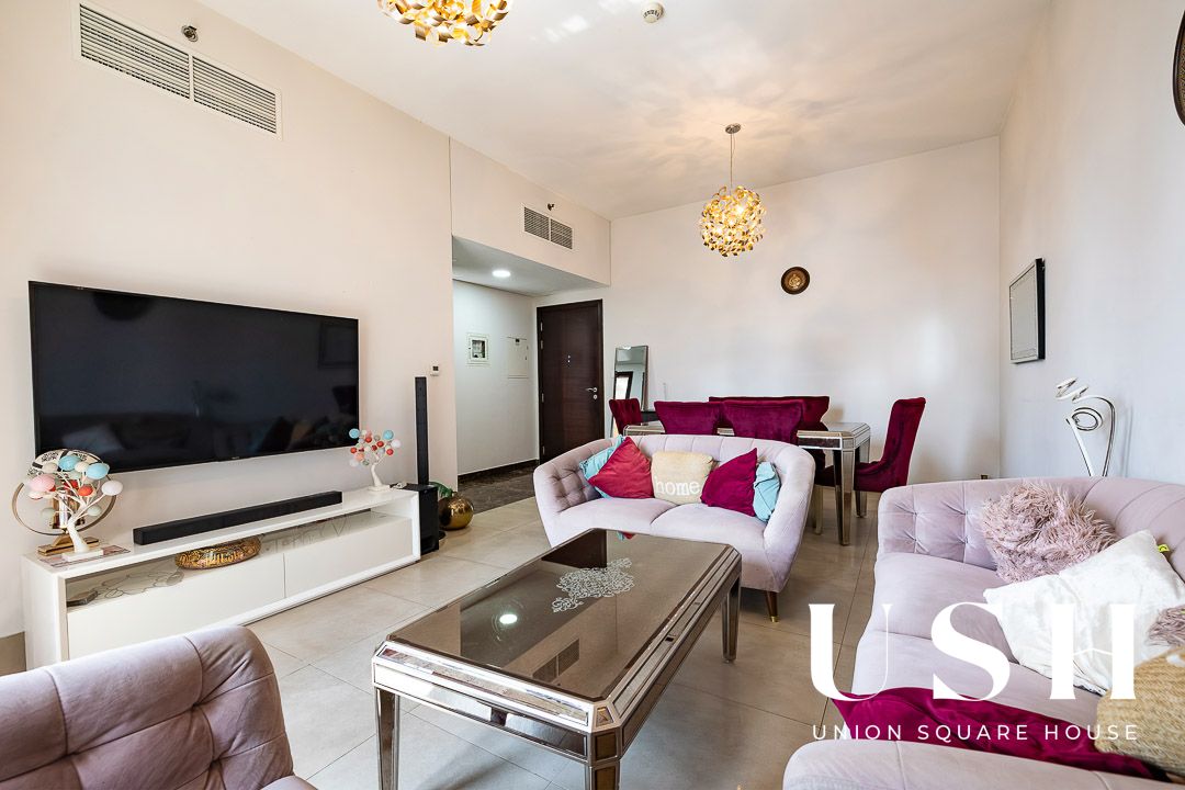 Fully Furnished 2BR with Maids | Full Marina View