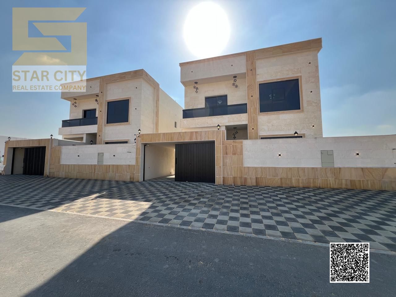 Luxury Modern Villa for Sale in Al Helio 2 – Al Hadaeq Project – All Fees and Bank Financing Included
