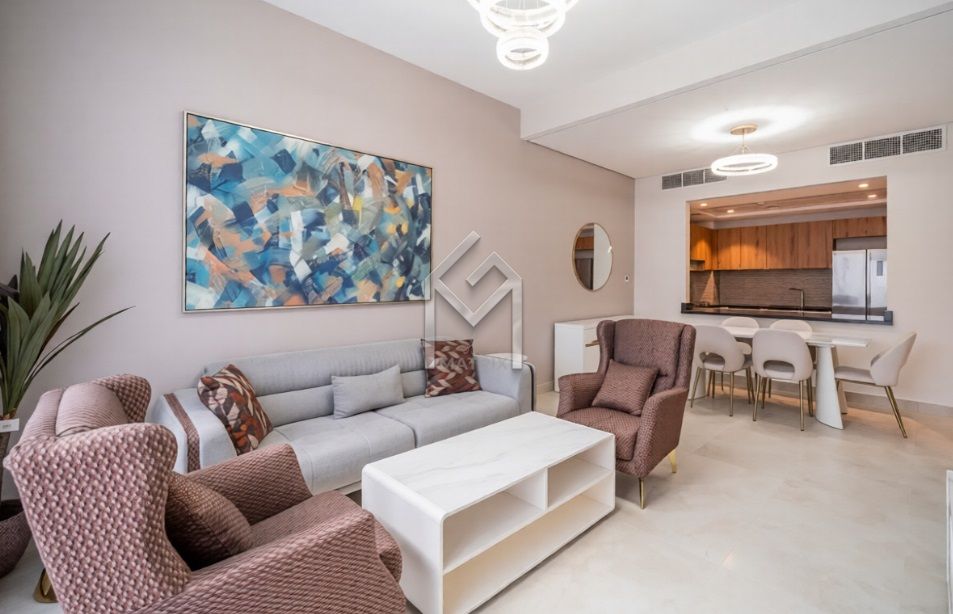 FULLY FURNISHED BETTER THEN HOTEL, HUGE 2 BED + OFFICE -ELEGANZ 5 ENSUITE BEDROOM APARTMENT with ENSUITE MAIDSROOM in J. V. C. - DUBAI