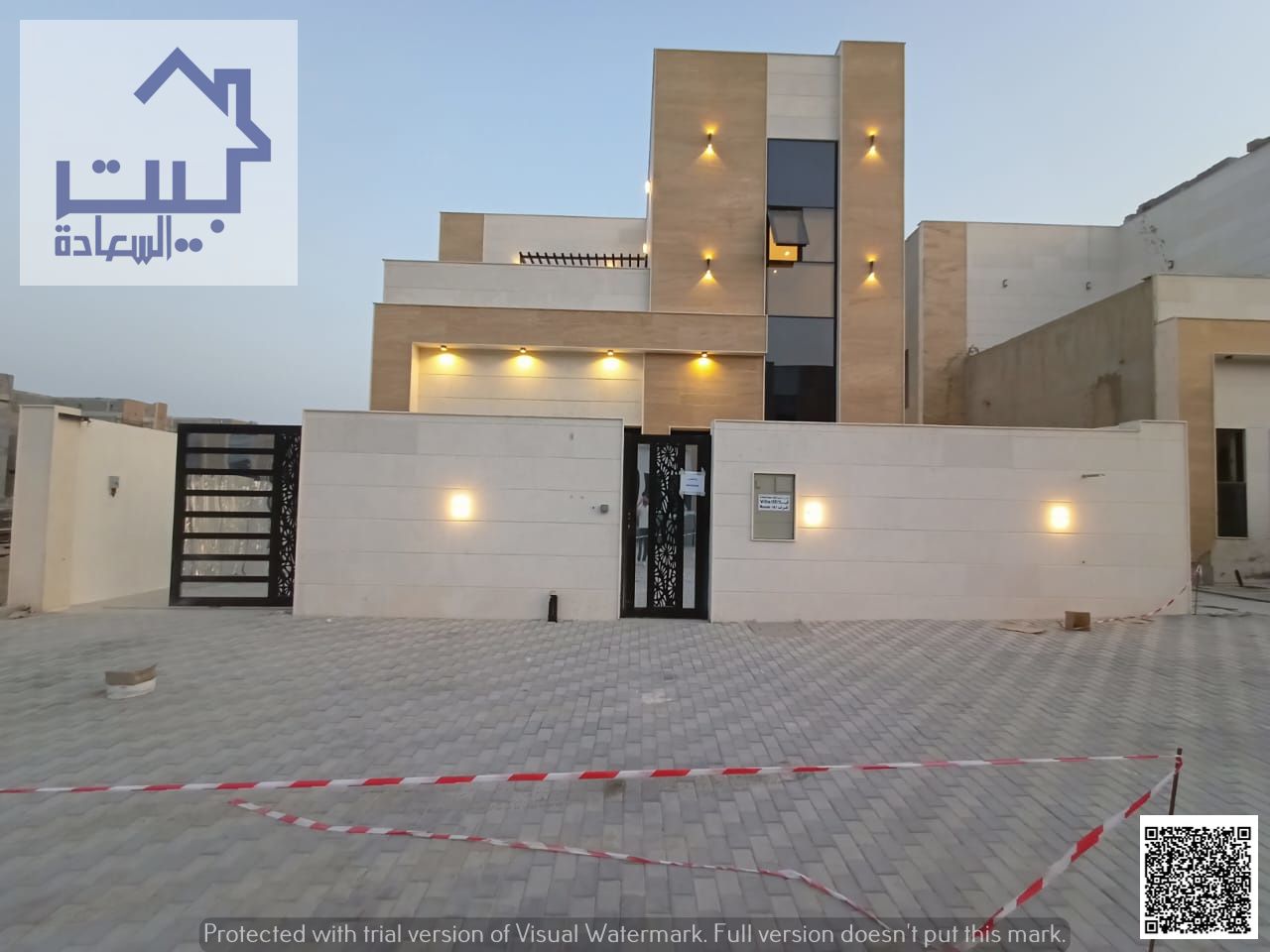 Modern villa in Al Helio 2 area, excellent location near the mosque and all services, close to Sheikh Mohammed Bin Zayed Road