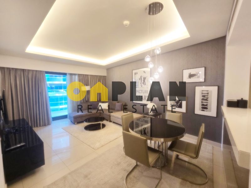 Luxury 1BR Furnished | Easy Access High Floor | Pool View