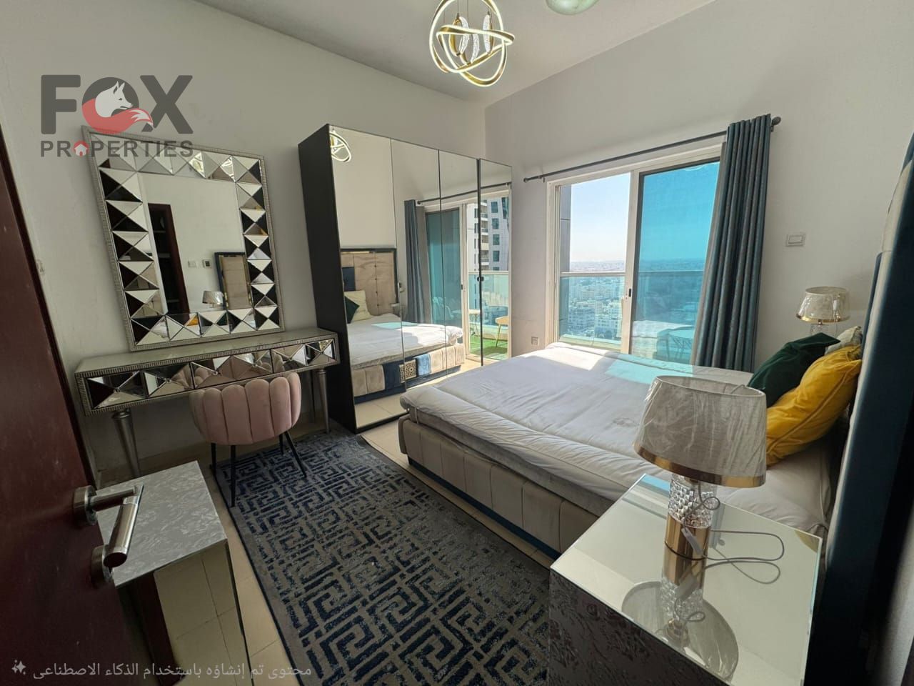 With an open view in City Tower | With the best and latest finishes and furnishings | And at the lowest price in Ajman