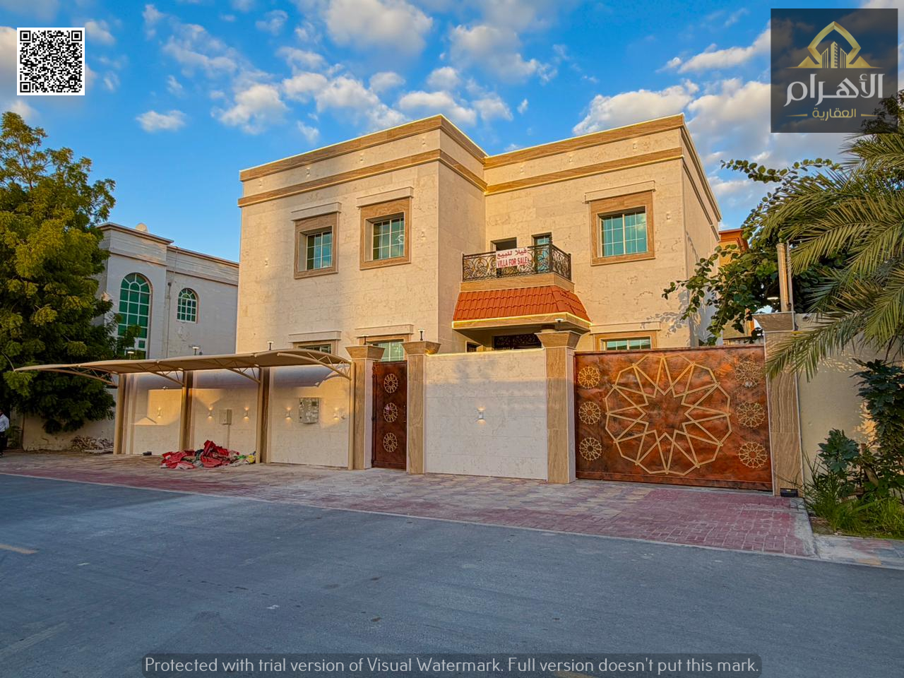 Luxury villa for sale, modern finish, 4000 sq ft, price includes electricity, water and air conditioning